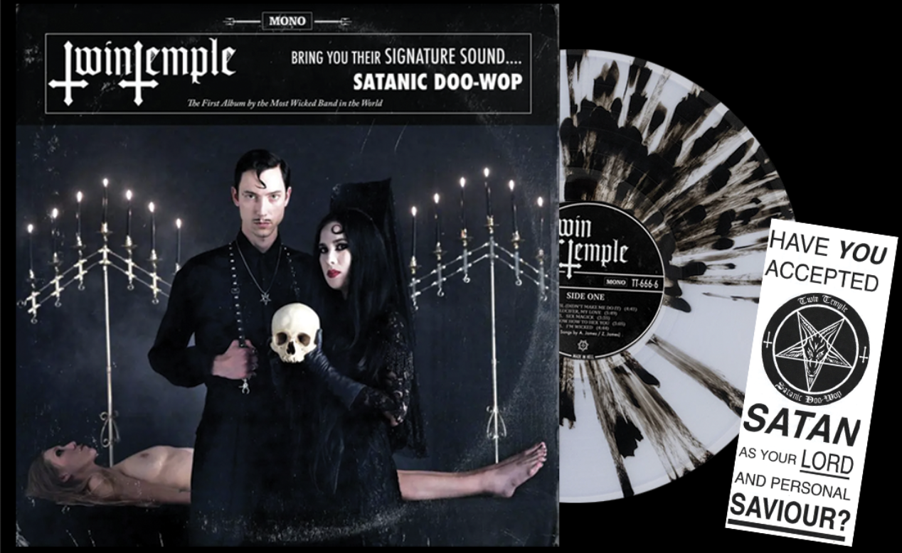 ORIGINAL REISSUE- BLACK MASS SPLATTER (LTD TO 500 copies) — TWIN ORIGINAL REISSUE- BLACK MASS SPLATTER (LTD TO 500 copies) — TWIN